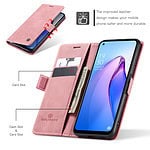 Solidenz Urban Book Oppo Reno8 Pro hoesje - Roze - 5