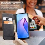 Solidenz Urban Book Oppo Reno8 Pro hoesje - Zwart - 7