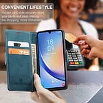 Solidenz Urban Book Samsung A34 hoesje - Blauw - 7