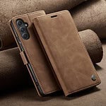 Solidenz Urban Book Samsung A34 hoesje - Bruin - 9