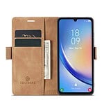 Solidenz Urban Book Samsung A34 hoesje - Bruin - 4