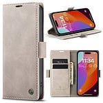 Solidenz Urban Book iPhone 15 Pro Max hoesje - Beige Main Image