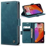 Solidenz Urban Book iPhone 15 Pro hoesje - Blauw Main Image