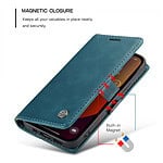Solidenz Urban Book iPhone 15 Pro hoesje - Blauw - 6