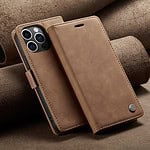 Solidenz Urban Book iPhone 15 Pro Max hoesje - Bruin - 9