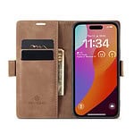 Solidenz Urban Book iPhone 15 Pro Max hoesje - Bruin - 4