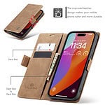 Solidenz Urban Book iPhone 15 Pro Max hoesje - Bruin - 5