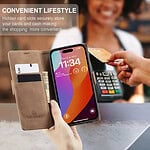 Solidenz Urban Book iPhone 15 Pro Max hoesje - Bruin - 7