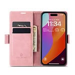 Solidenz Urban Book iPhone 15 Pro Max hoesje - Roze - 4