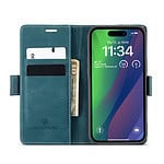 Solidenz Urban Book iPhone 15 hoesje - Blauw - 4