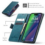 Solidenz Urban Book iPhone 15 hoesje - Blauw - 5