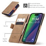 Solidenz Urban Book iPhone 15 Plus hoesje - Bruin - 6