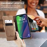 Solidenz Urban Book iPhone 15 Plus hoesje - Bruin - 4
