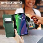 Solidenz Urban Book iPhone 15 Plus hoesje - Groen - 7