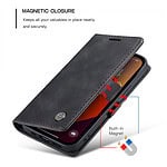 Solidenz Urban Book iPhone 15 Pro Max hoesje - Zwart - 6