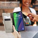 Solidenz Urban Book iPhone 15 Plus hoesje - Beige - 7