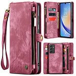 Solidenz Urban Wallet Samsung A34 5G hoesje - Rood Main Image