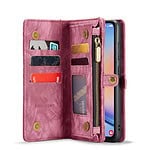 Solidenz Urban Wallet Samsung A34 5G hoesje - Rood - 2