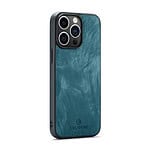 iPhone 15 Pro Max hoesje Solidenz wallet met rits en koord blauw - 7