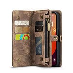 iPhone 15 Pro Max hoesje Solidenz wallet met pasjeshouder bruin - 2