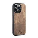 iPhone 15 Pro Max hoesje Solidenz wallet met pasjeshouder bruin - 5