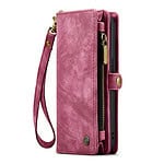 iPhone 15 Pro Max hoesje Solidenz wallet met polskoord rood - 1