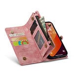 Solidenz Urban Wallet iPhone 14 Pro hoesje - Roze - 13