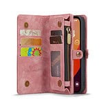 Solidenz Urban Wallet iPhone 14 Pro hoesje - Roze - 2