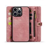 Solidenz Urban Wallet iPhone 14 Pro hoesje - Roze - 3