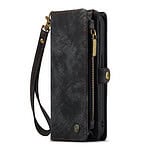 iPhone 15 Pro Max hoesje Solidenz wallet met pasjeshouder zwart - 1