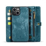Solidenz Urban Wallet iPhone 14 Plus hoesje - Blauw - 4