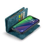 Solidenz Urban Wallet iPhone 14 Plus hoesje - Blauw - 7