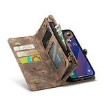 Solidenz Urban Wallet iPhone 14 hoesje - Bruin - 3