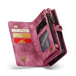 Solidenz Urban Wallet iPhone 15 Plus hoesje - Rood - 12