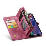 Solidenz Urban Wallet iPhone 15 Plus hoesje - Rood - 13