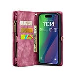 Solidenz Urban Wallet iPhone 15 Plus hoesje - Rood - 3