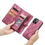 Solidenz Urban Wallet iPhone 15 Plus hoesje - Rood - 6