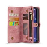 Solidenz Urban Wallet iPhone 14 Plus hoesje - Roze - 2