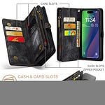 Solidenz Urban Wallet iPhone 15 Plus hoesje - Zwart - 11