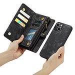 Solidenz Urban Wallet iPhone 15 Plus hoesje - Zwart - 14