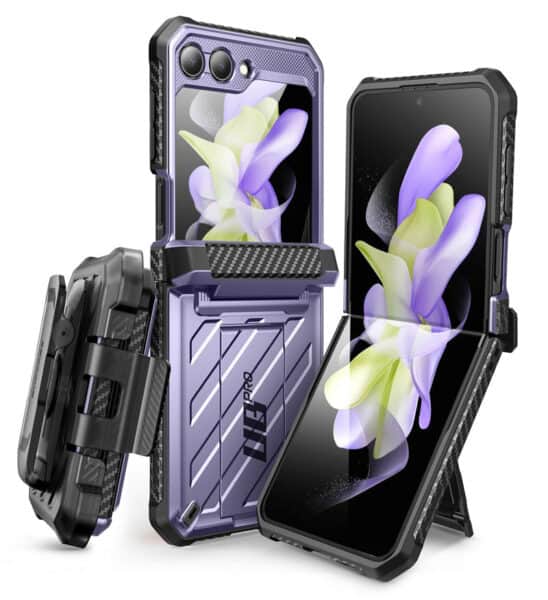 Supcase UB Pro Samsung Galaxy Z Flip5 Hoesje - Lavender