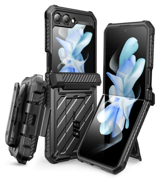 Supcase UB Pro Samsung Galaxy Z Flip5 Hoesje - Zwart