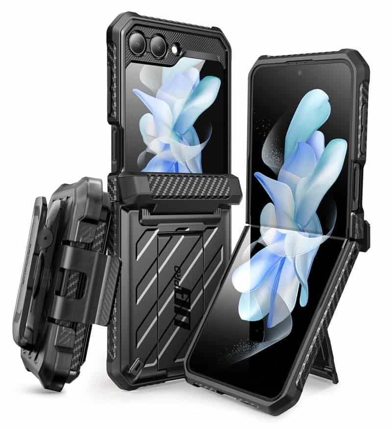 Supcase UB Pro Samsung Galaxy Z Flip5 Hoesje - Zwart Main Image