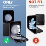 Supcase UB Pro Samsung Galaxy Z Flip5 Hoesje - Zwart - 9