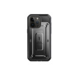Supcase 360 Backcase hoesje met screenprotector iPhone 15 Pro Max - Zwart - 3