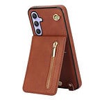 Solidenz Fashion Portemonnee hoesje met koord Samsung Galaxy A55 - Bruin - 2