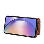 Solidenz Fashion Portemonnee hoesje met koord Samsung Galaxy A55 - Bruin - 3