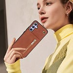 Solidenz Fashion Portemonnee hoesje met koord Samsung Galaxy A55 - Bruin - 7