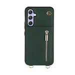Solidenz Fashion Portemonnee hoesje met koord Samsung Galaxy A55 - Groen - 1
