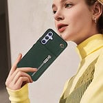 Solidenz Fashion Portemonnee hoesje met koord Samsung Galaxy A55 - Groen - 7
